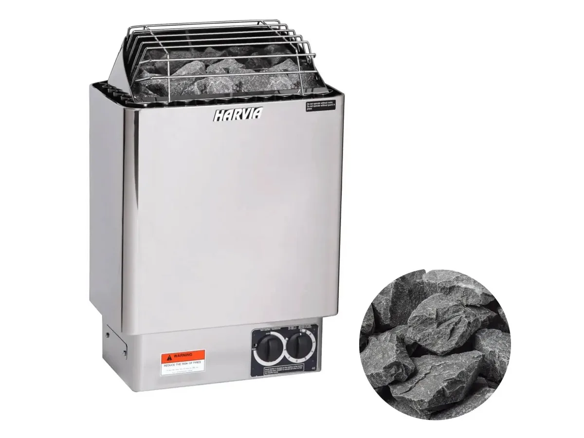 Harvia KIP 6kW (built-in controls, with stones)