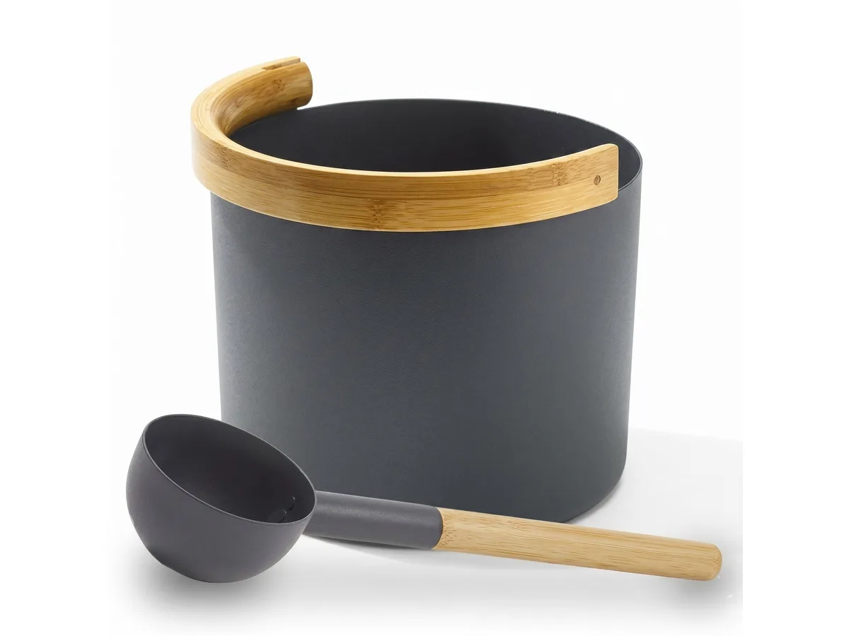 KOLO 1-Gallon Sauna Bucket and Ladle